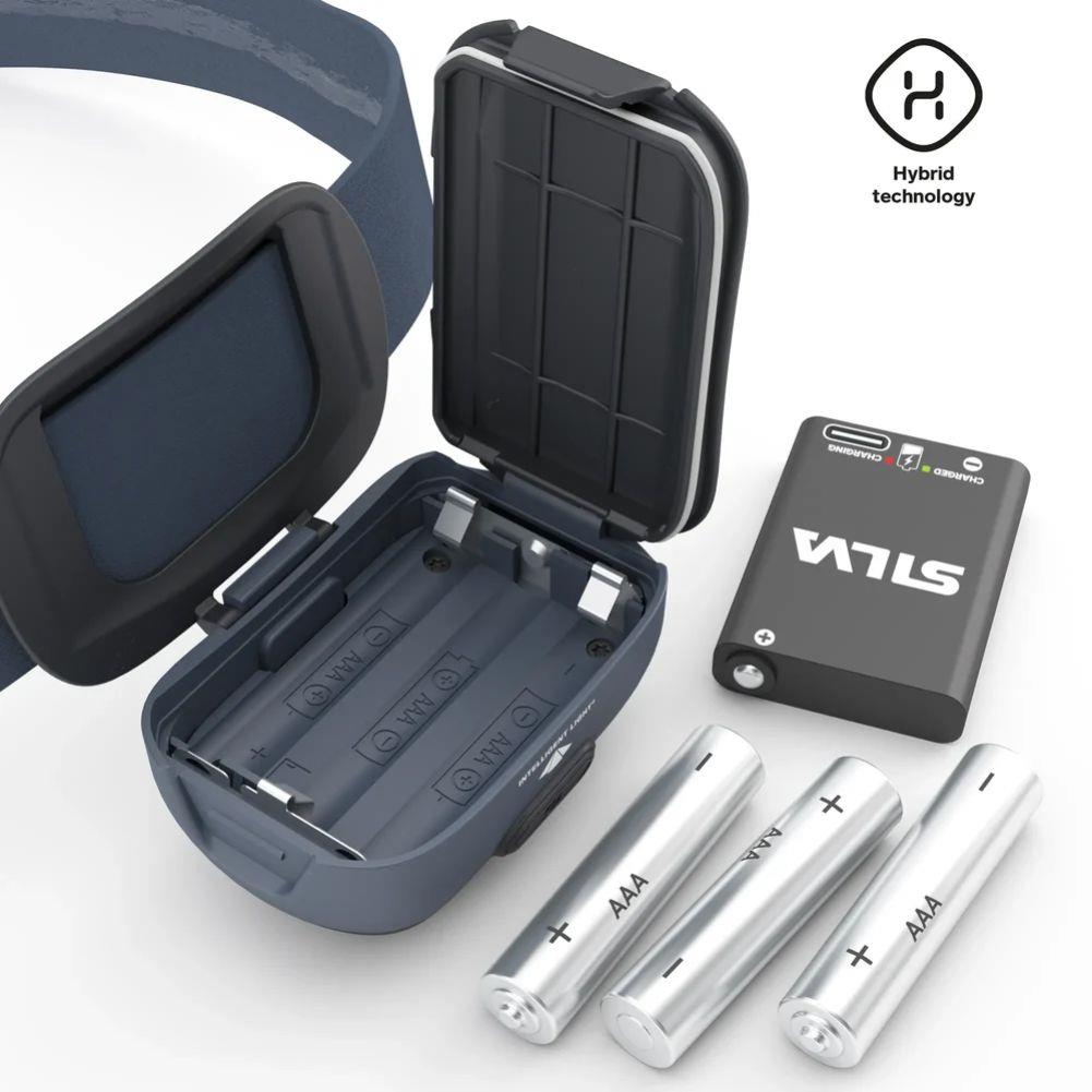 Silva Seek 320 Headtorch (Mountain Mist) batteries