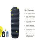 Nemo Equipment Tensor Extreme Conditions Ultralight Insulated Sleeping Pad (Regular Mummy) Features