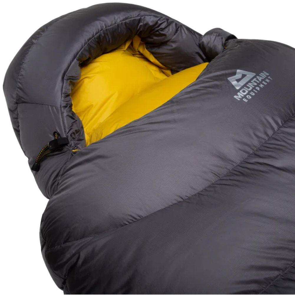 Mountain Equipment Helium GT 400 Down Sleeping Bag - Left Zip - Long (Anvil Grey) angle
