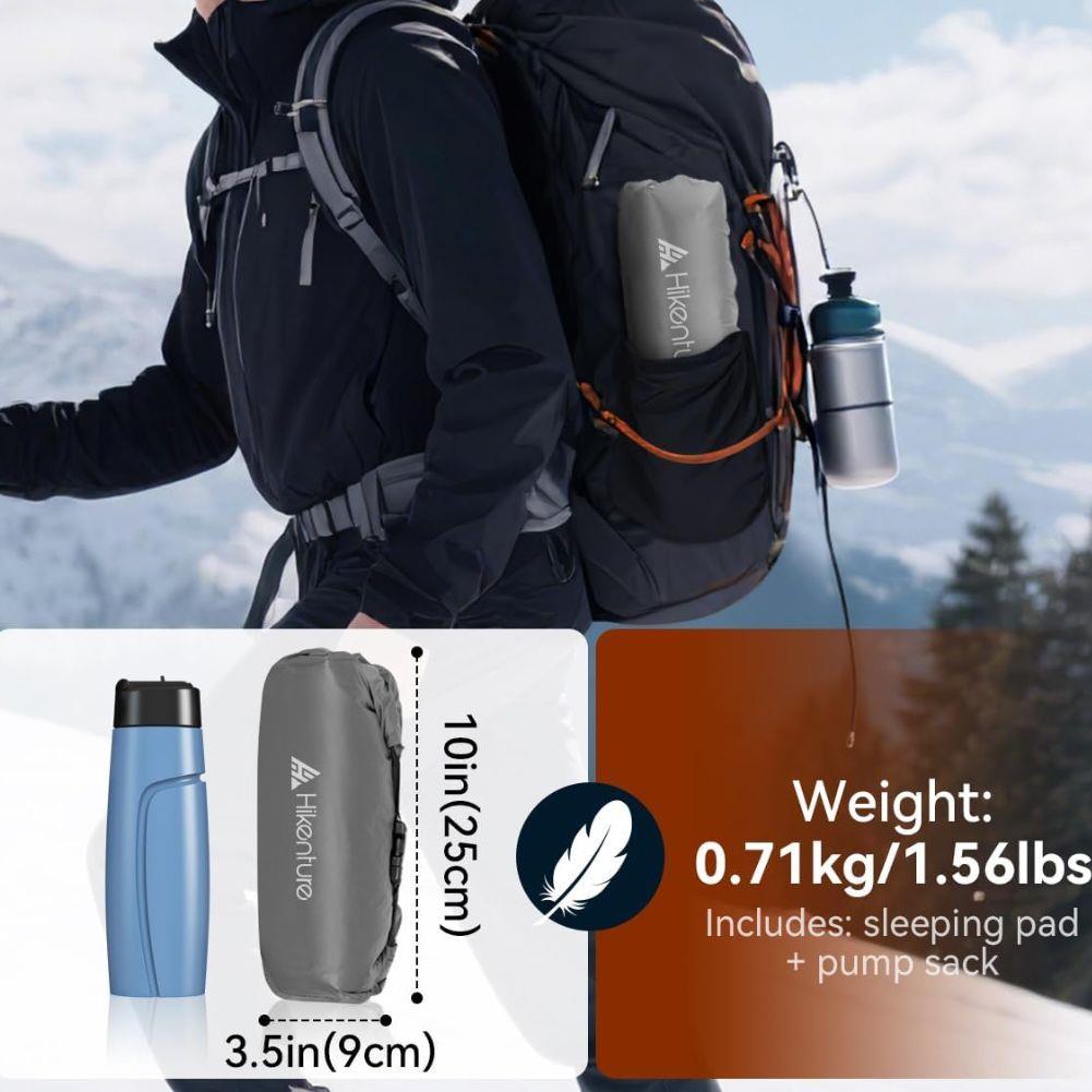 Hikenture 8cm Backpacking Sleeping Pad Info