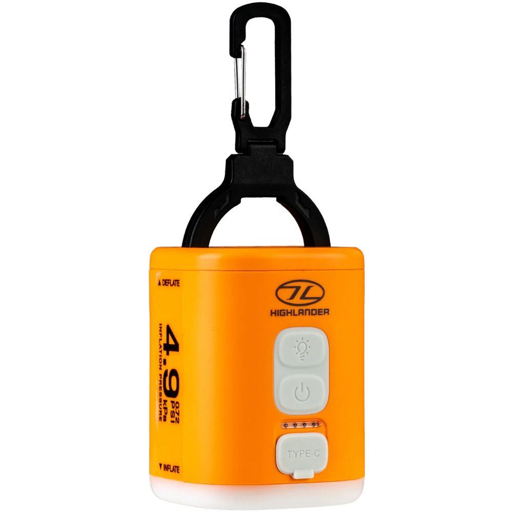 Highlander Wee Banshee V2 Micro Lightweight Air Pump & Camping Light hook