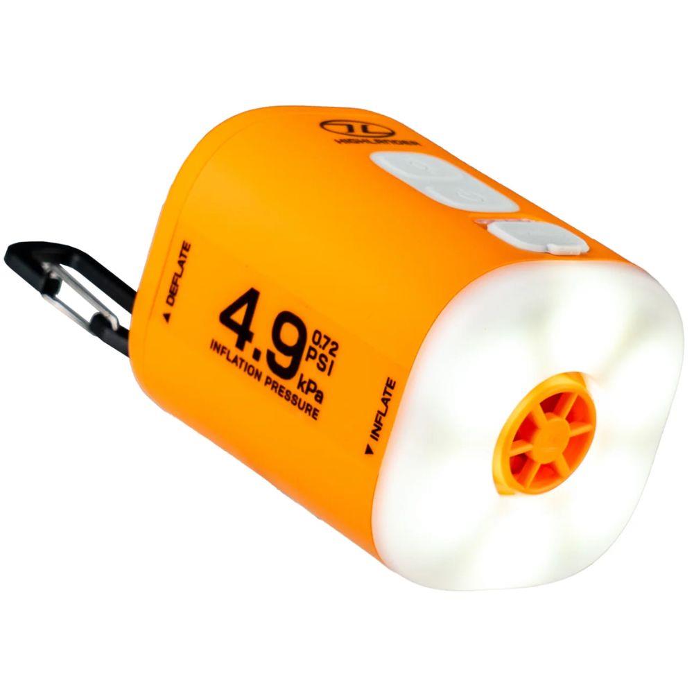 Highlander Wee Banshee V2 Micro Lightweight Air Pump &amp; Camping Light bright