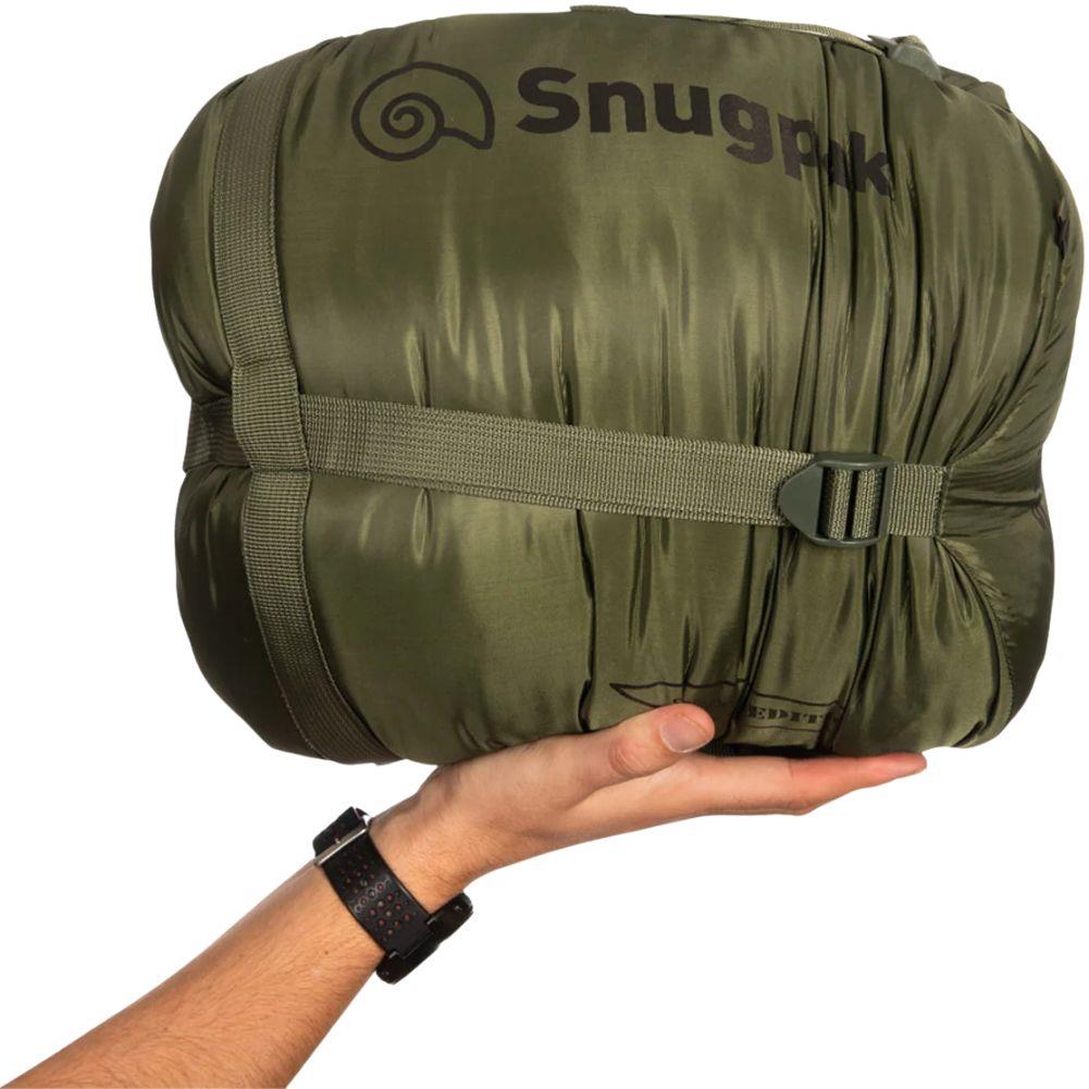 Snugpak Sleeper Expedition (Basecamp) Sleeping Bag WGTE (Olive) hand